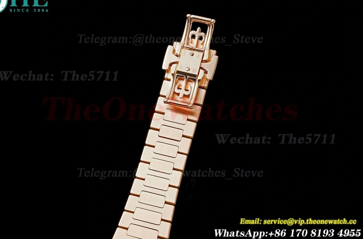 RG 324SC 35mm RG White Textured 7118 Dial PPF Nautilus 0402